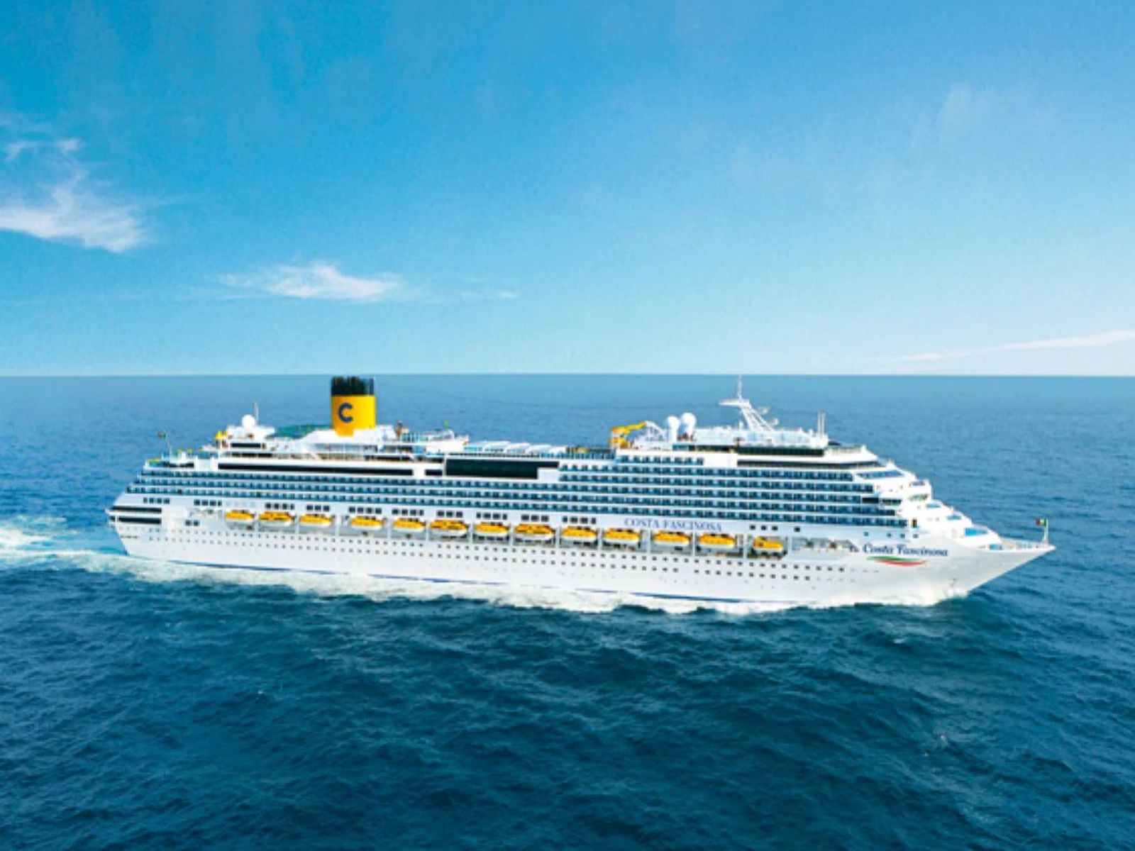 Réveillon com a Costa Cruzeiros